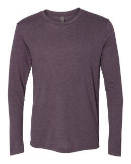 Next Level-Triblend Long Sleeve Crew-6071